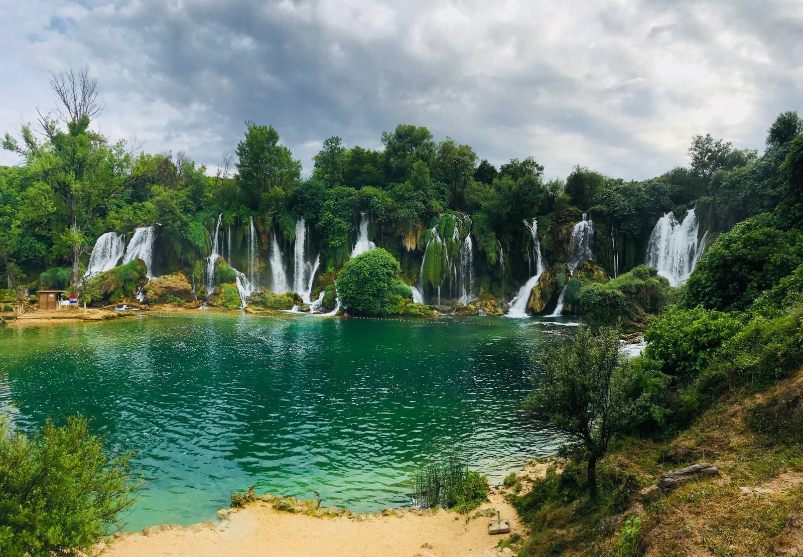 Kravica waterfalls landscape photo