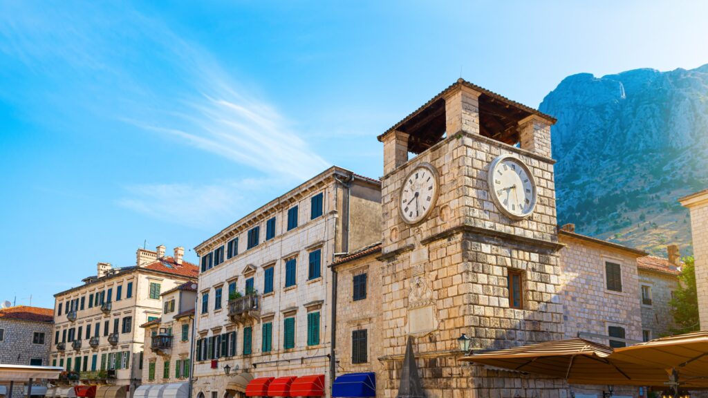 What to see in Kotor The Clock Tower